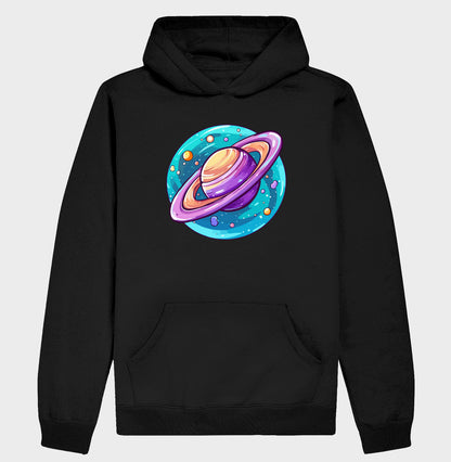 Moletom Hoodie - Saturno Colorido