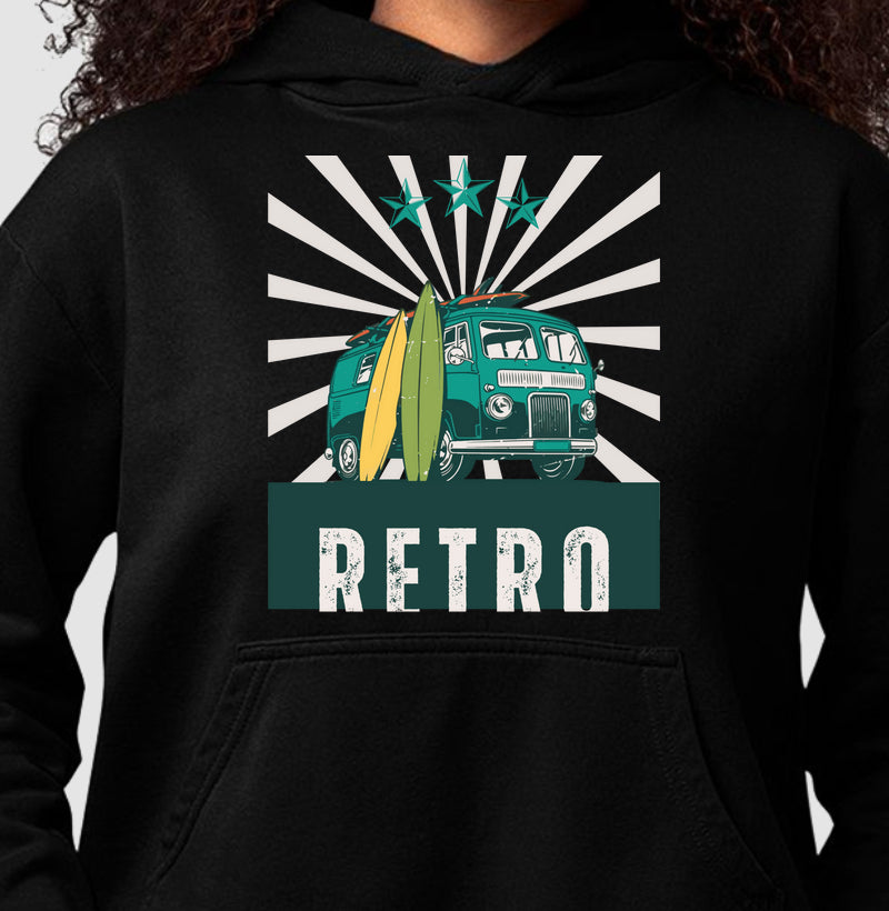 Moletom Hoodie - Retrô