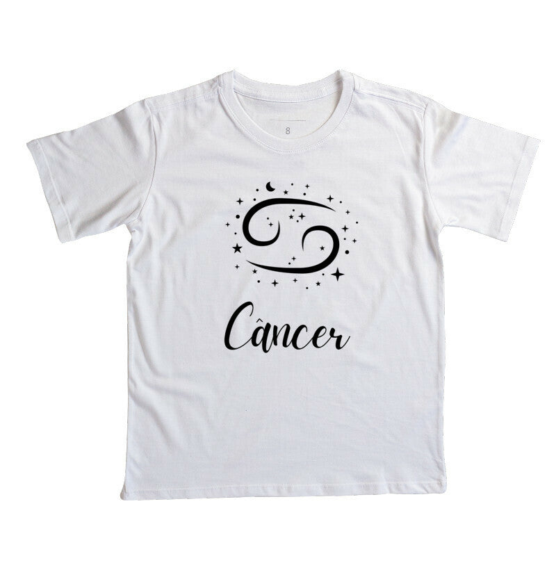 Camiseta Infantil - Signo de Câncer