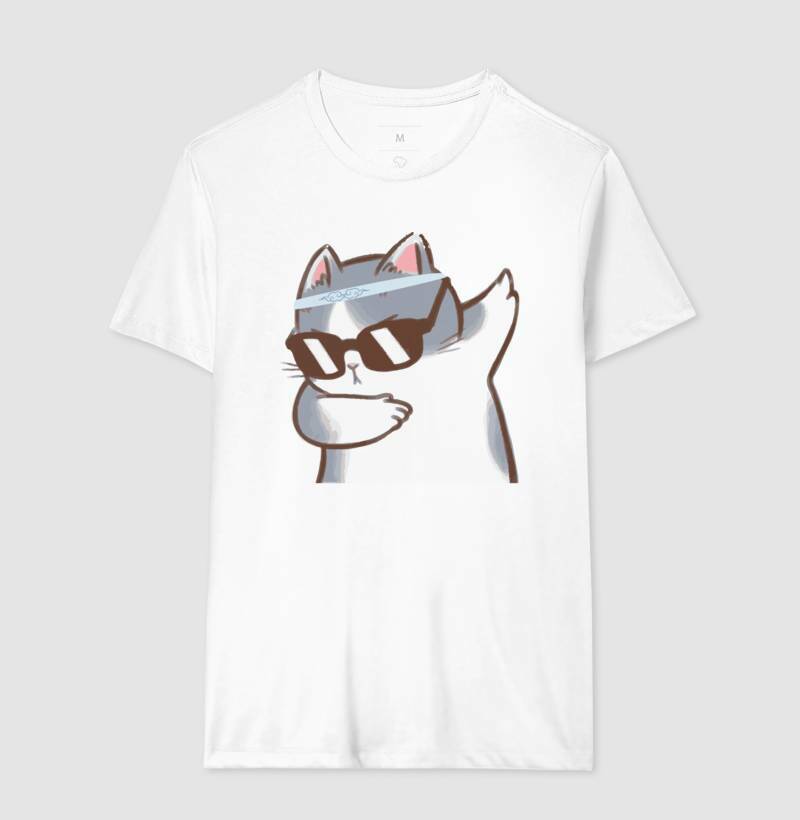 Camiseta - Gato Divertido