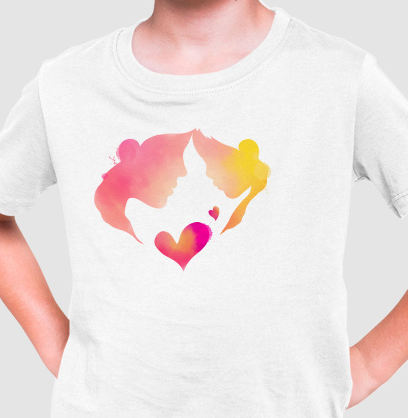 Camiseta Infantil - Mãe Amor