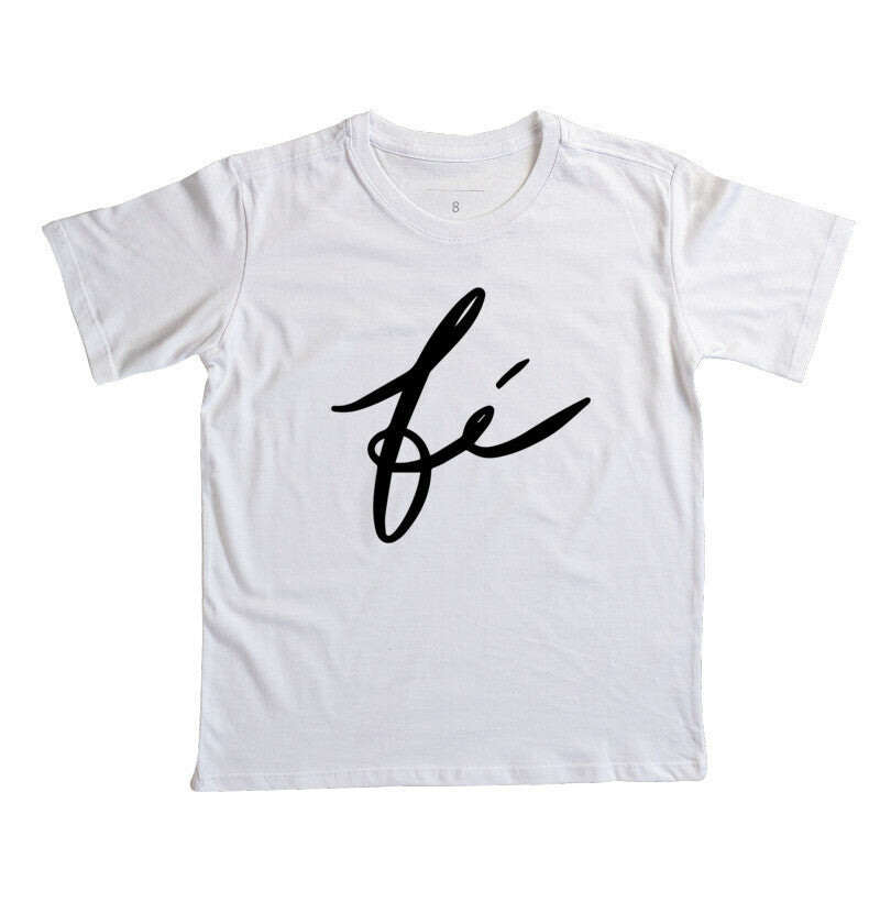 Camiseta Infantil - Fé