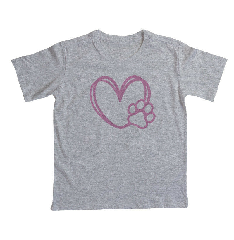 Camiseta Infantil - Dog Heart