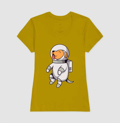 Baby Look - Cachorro Astronauta