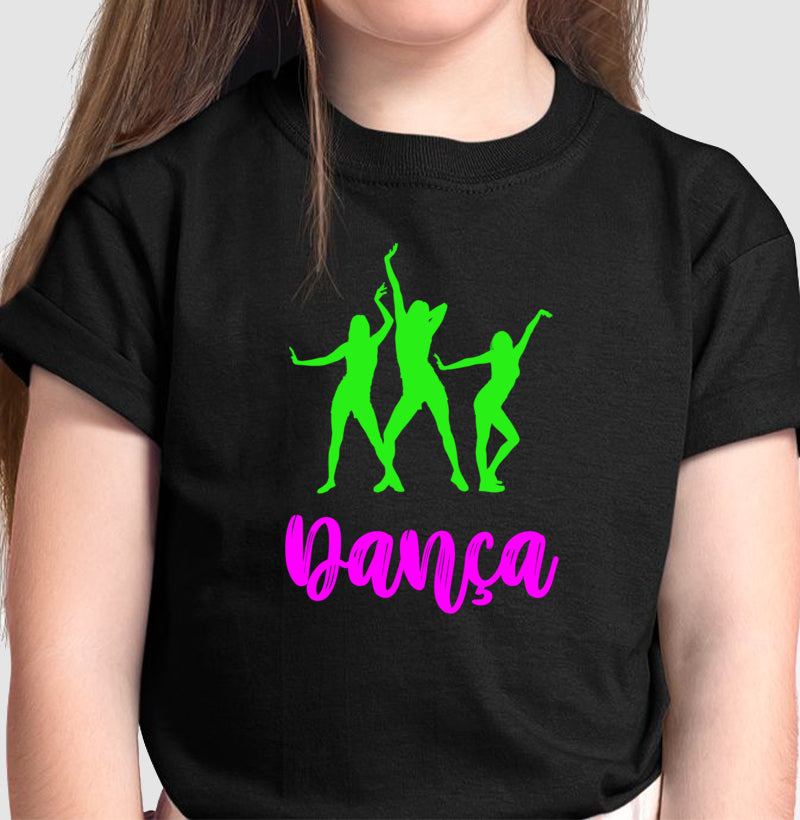 Camiseta Infantil - Dança