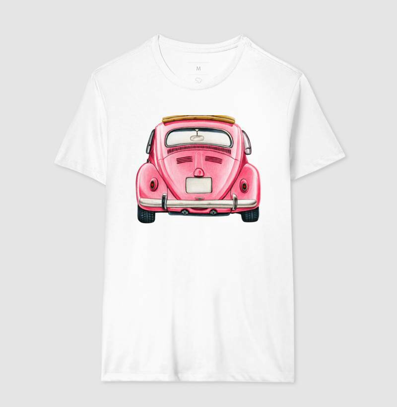 Camiseta - Fusca Rosa