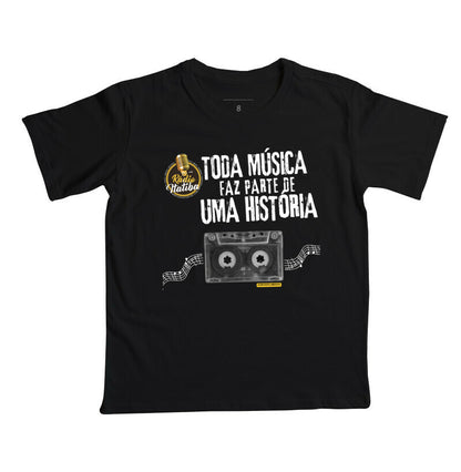 Camiseta Infantil - Toda Música