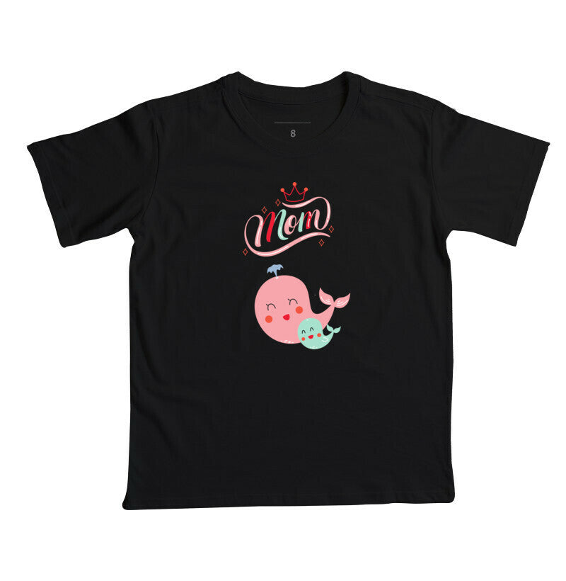 Camiseta Infantil - Mãe Cute