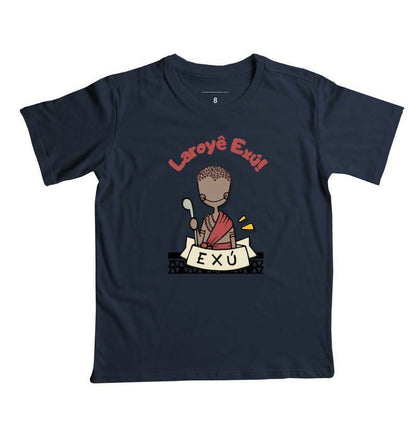 Camiseta Infantil - Laroyê Exú