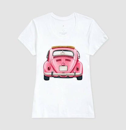 Baby Look - Fusca Rosa