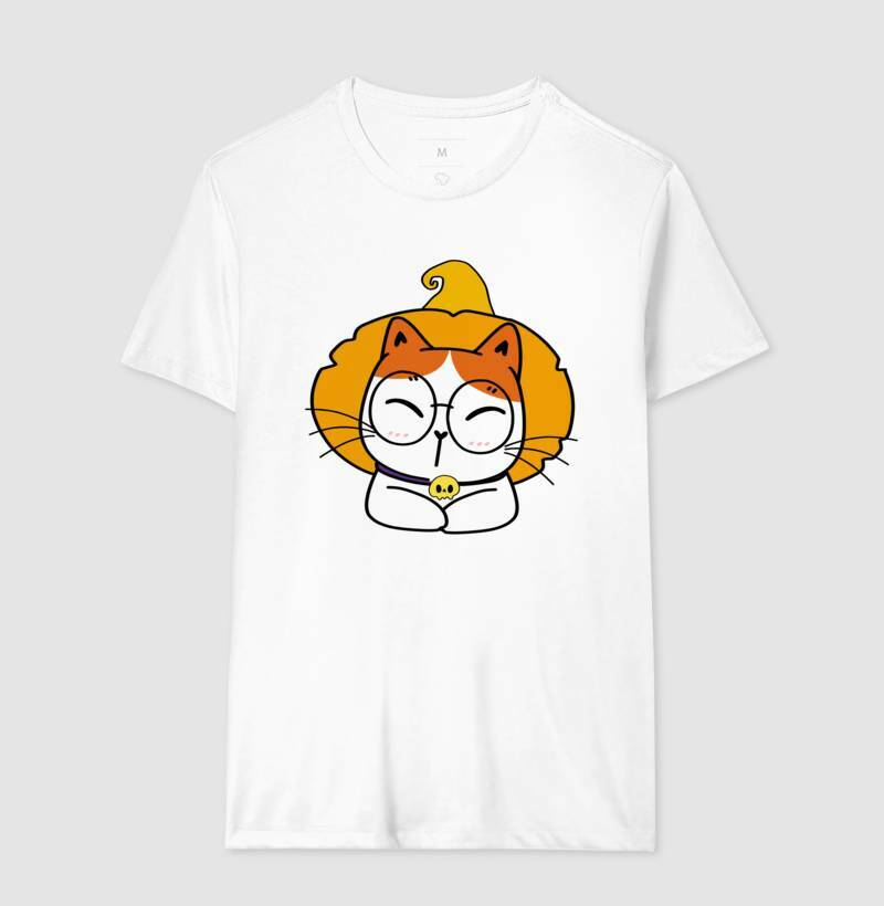 Camiseta - Gato de Chapéu