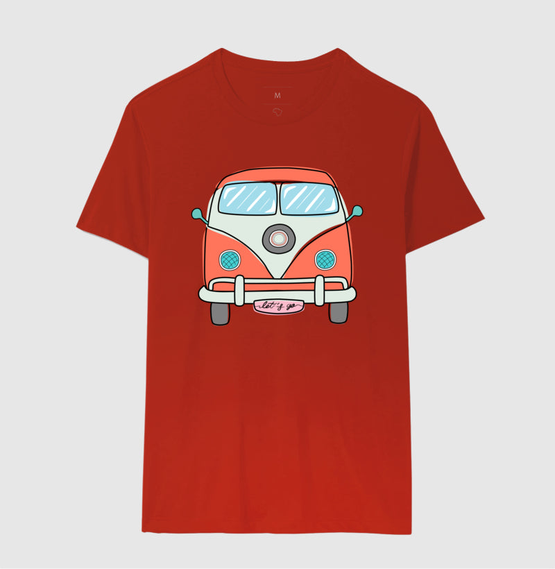 Camiseta - Kombi Laranja