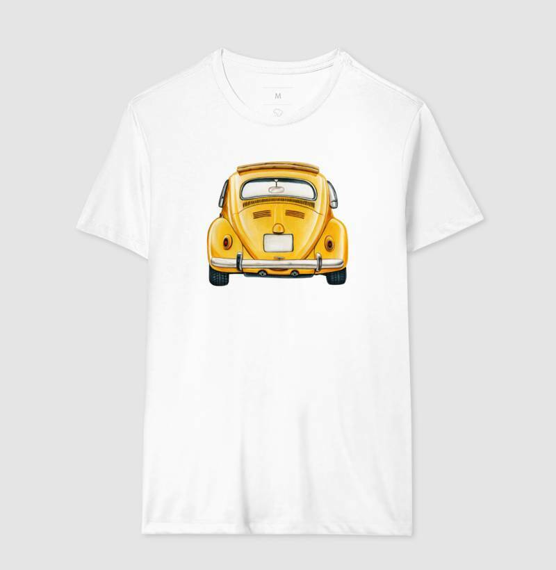 Camiseta - Fusca Amarelo