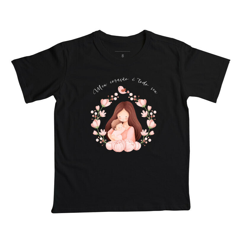 Camiseta Infantil - Amor de Mãe