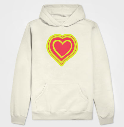 Moletom Hoodie - Coração