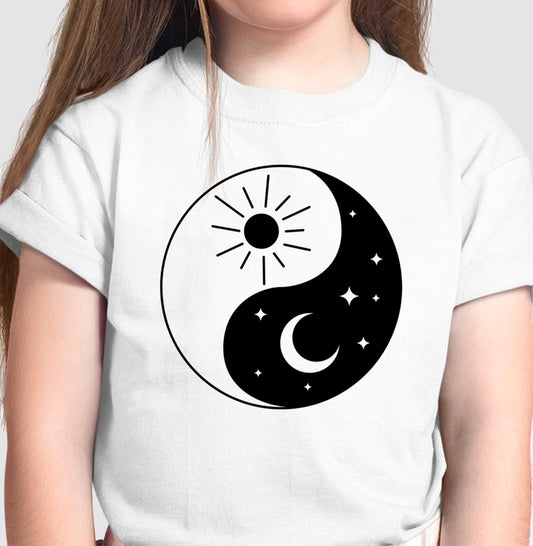 Camiseta Infantil - Yin Yang Esotérica