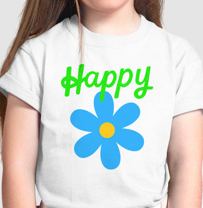 Camiseta Infantil - Happy