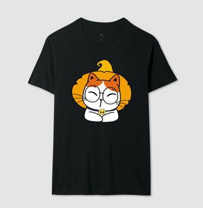 Camiseta - Gato de Chapéu