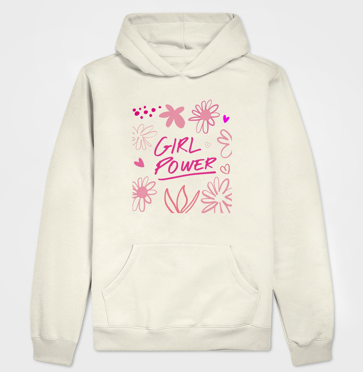 Moletom Hoodie - Girl Power Flávia