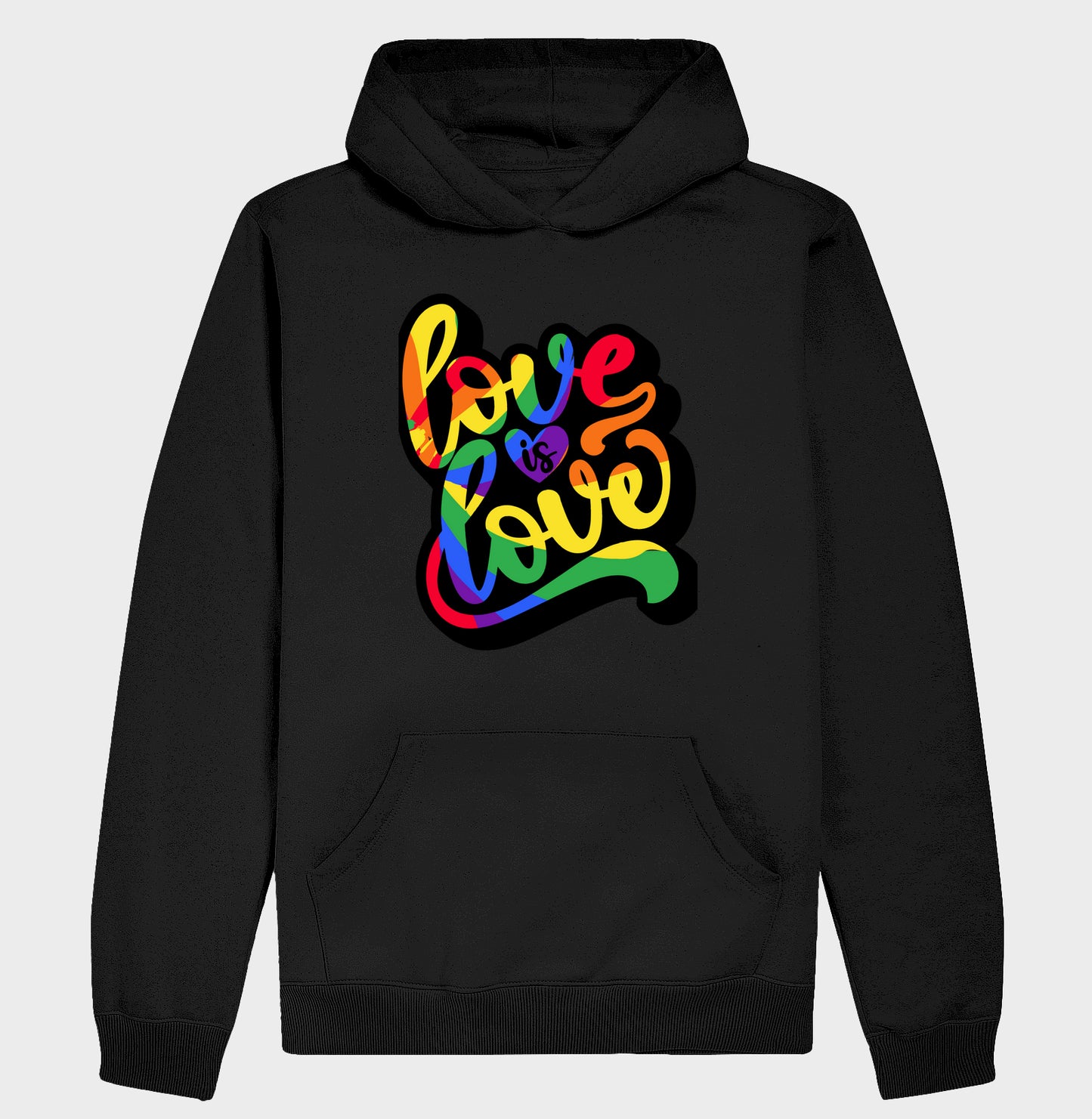 Moletom Hoodie - Love is Love