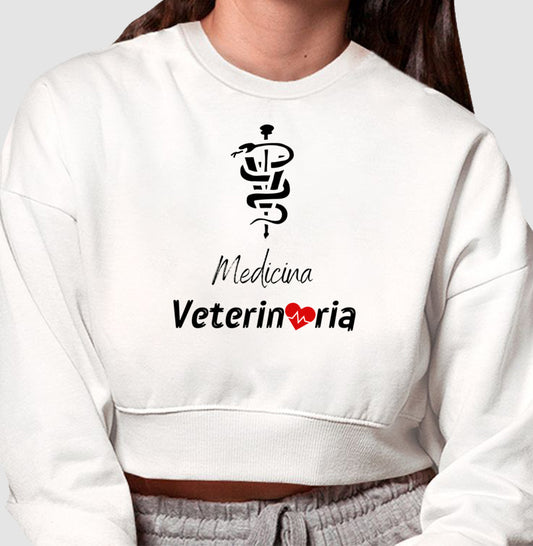 Moletom Cropped - Vet