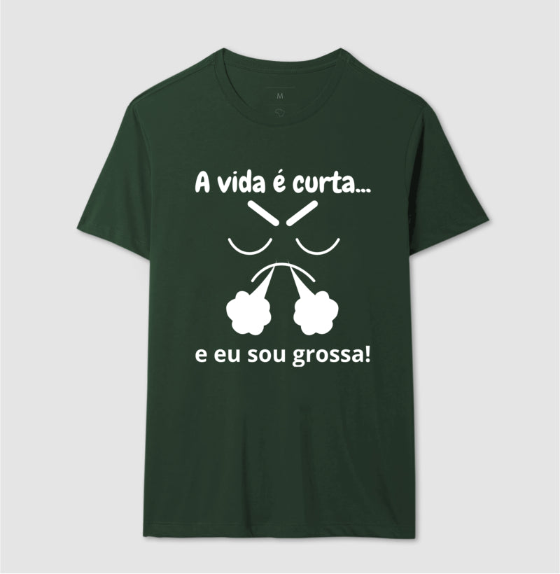 Camiseta - Sou grossa