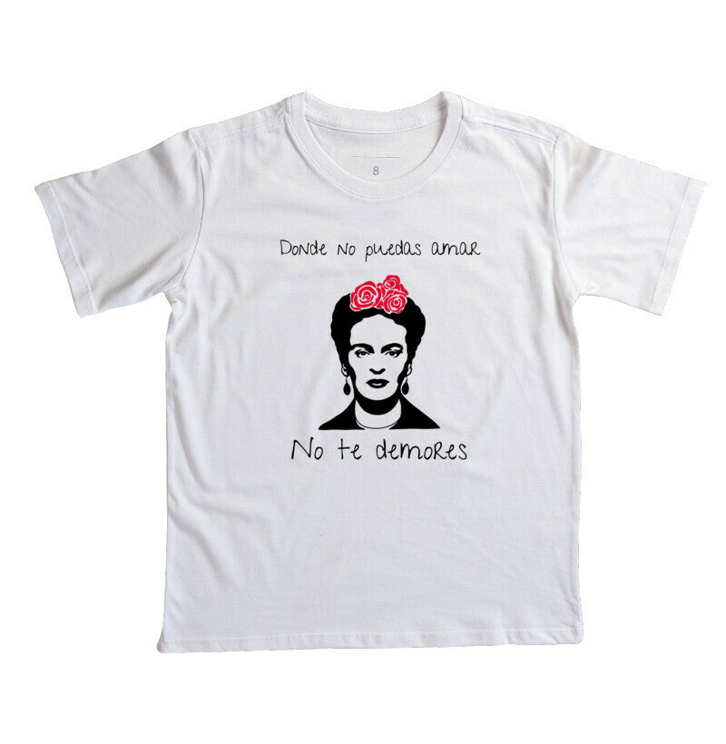 Camiseta Infantil - Girl Power Frida