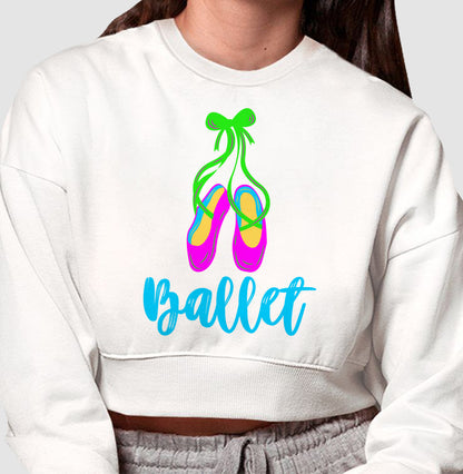 Moletom Cropped - Ballet