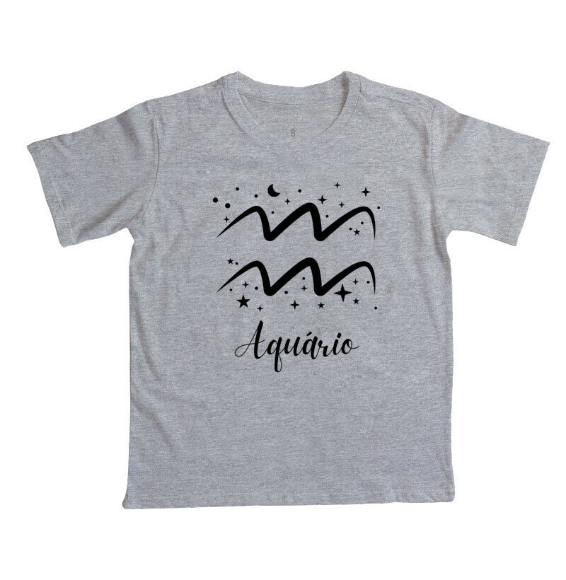 Camiseta Infantil - Aquário