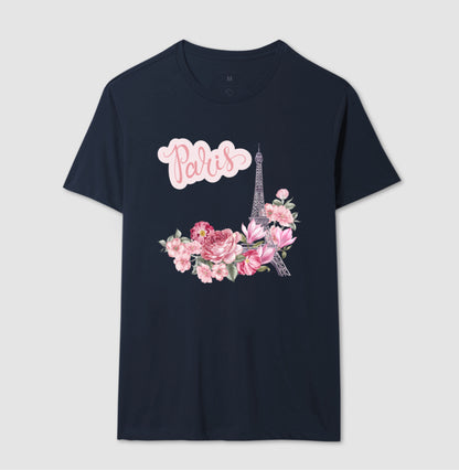 Camiseta - Paris Rosa