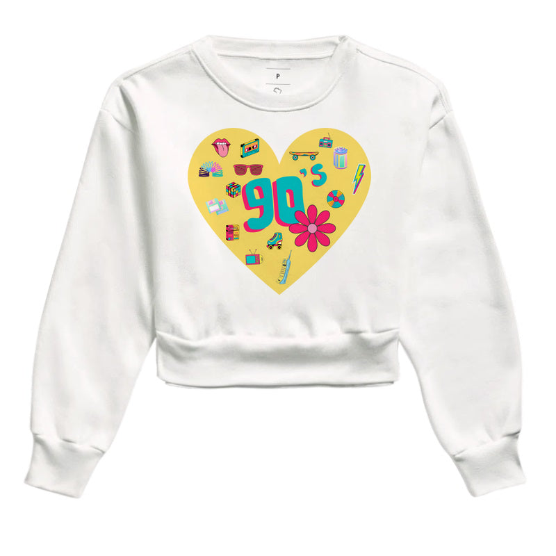 Moletom Cropped - 90's