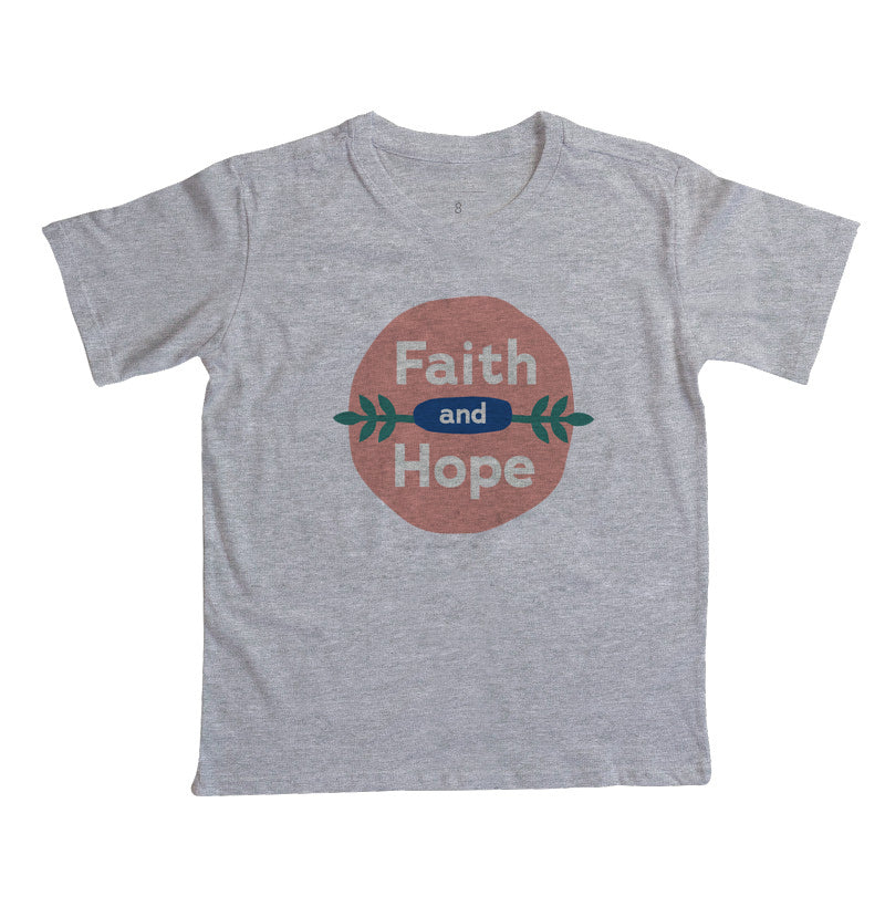 Camiseta Infantil - Faith and Hope