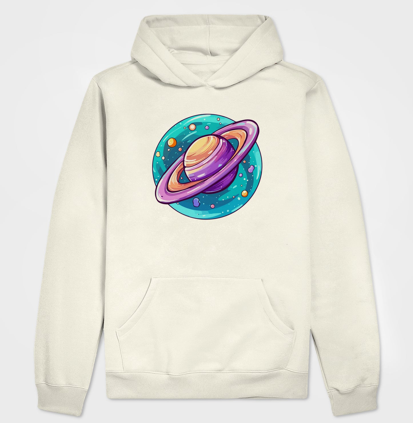 Moletom Hoodie - Saturno Colorido