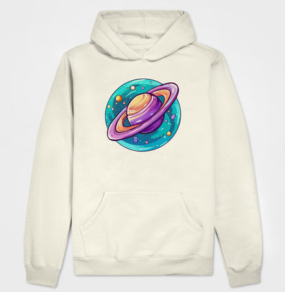 Moletom Hoodie - Saturno Colorido