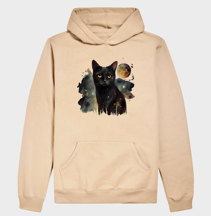 Moletom Hoodie - Gato Preto Luar