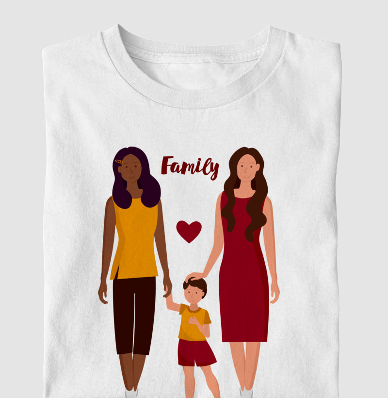 Camiseta Infantil - Mães