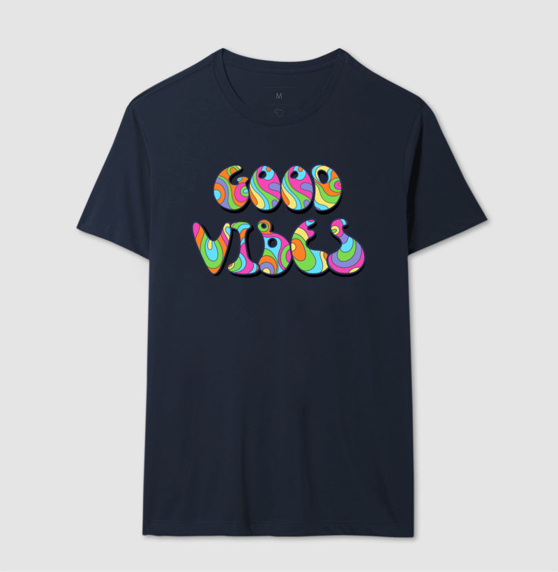 Camiseta - Good Vibes Retrô