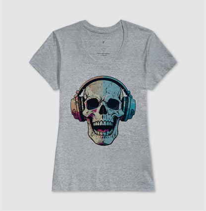 Baby Look - Caveira de Phone