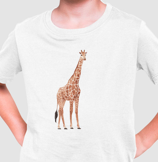 Camiseta Infantil - Girafa