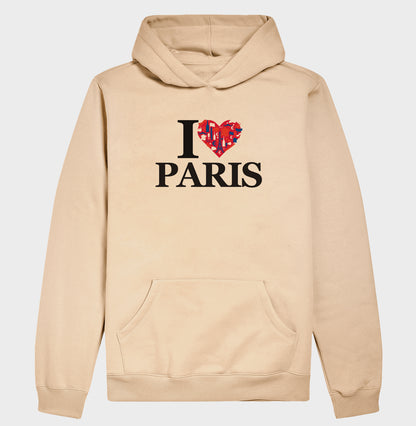 Moletom Hoodie - I love Paris