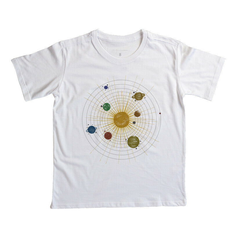 Camiseta Infantil - Sistema Solar