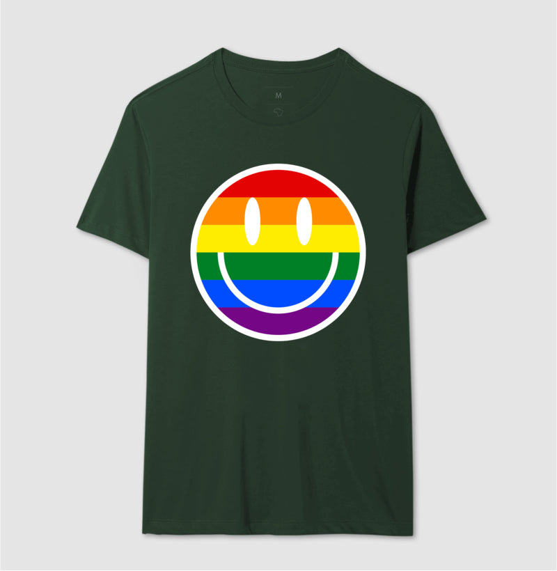 Camiseta - Emoji Smile Diversidade