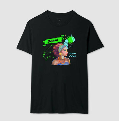 Camiseta - Aquário Mulher