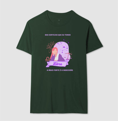 Camiseta - Libra Indecisão Mulher