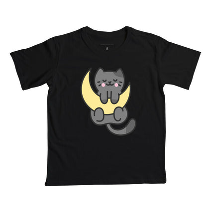 Camiseta Infantil - Gato Lua