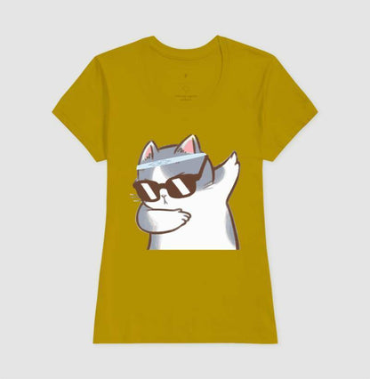Baby Look - Gato Divertido