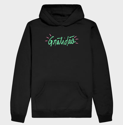 Moletom Hoodie - Gratidão Verde