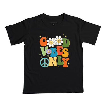 Camiseta Infantil - Good Vibes Only