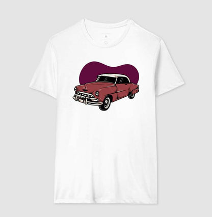 Camiseta - Carro Antigo Vinho