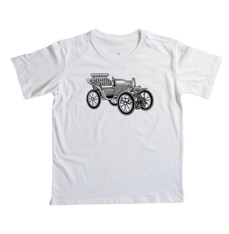 Camiseta Infantil - Carro Vintage